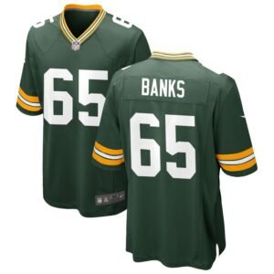Aaron Banks Men’s Nike Green Green Bay Packers Custom Game Jersey