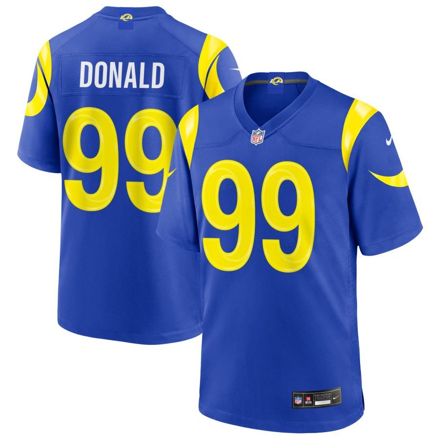 Aaron Donald Men’s Nike Royal Los Angeles Rams Custom Game Jersey Aaron Donald Men’s Nike Royal Los Angeles Rams Custom Game Jersey