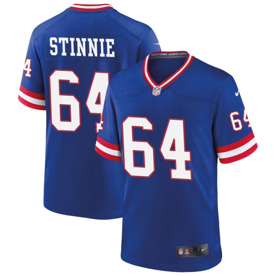 Aaron Stinnie Men’s Nike Royal New York Giants Classic Custom Game Jersey Aaron Stinnie Men’s Nike Royal New York Giants Classic Custom Game Jersey