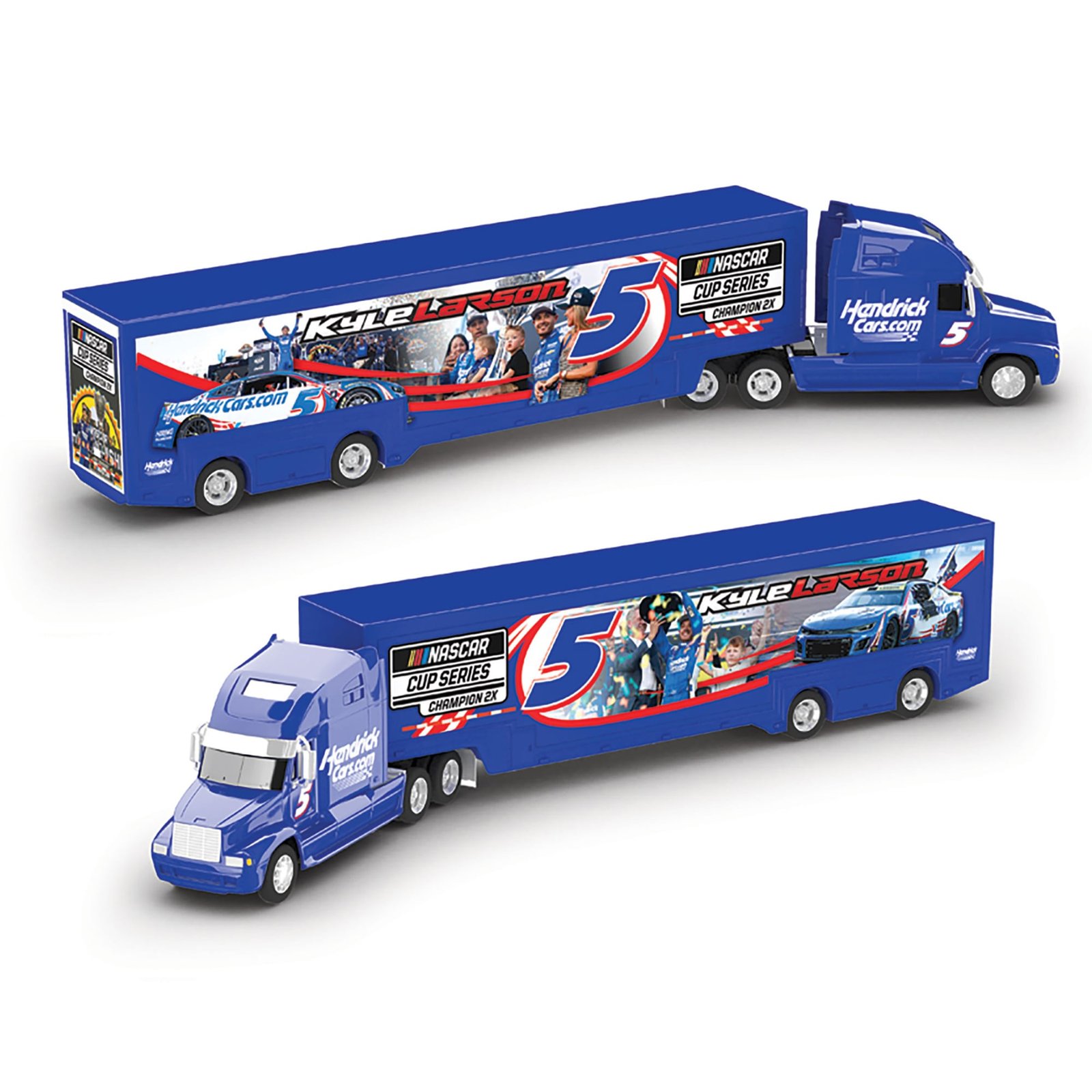 Action Racing Kyle Larson 2025 #5 HendrickCars.com Champion 1:64 Regular Paint Die-Cast Hauler