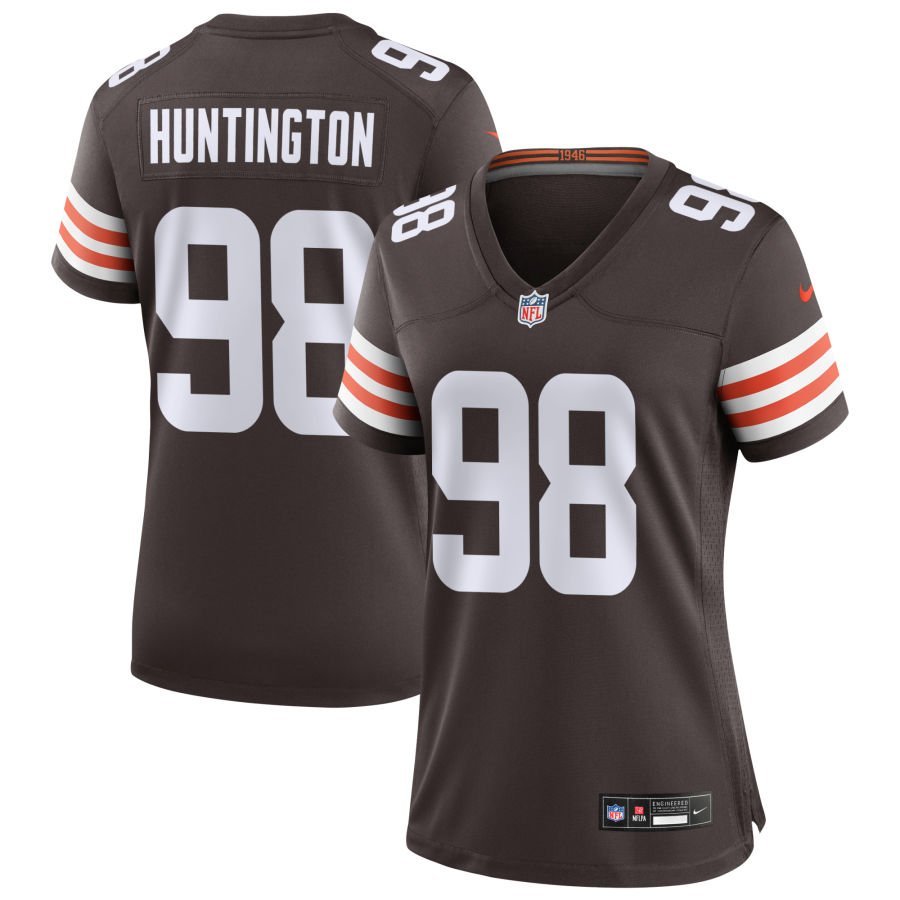 Adin Huntington Women’s Nike Cleveland Browns Brown Custom Game Jersey Adin Huntington Women’s Nike Cleveland Browns Brown Custom Game Jersey