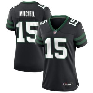 Adonai Mitchell Women’s Nike Legacy Black New York Jets Alternate Custom Game Jersey Adonai Mitchell Women’s Nike Legacy Black New York Jets Alternate Custom Game Jersey