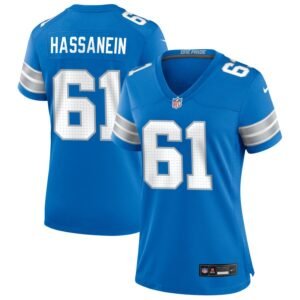 Ahmed Hassanein Women’s Nike Blue Detroit Lions Custom Game Jersey Ahmed Hassanein Women’s Nike Blue Detroit Lions Custom Game Jersey