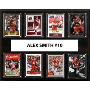 Alex Smith Kansas City Chiefs 12” x 15” Plaque Alex Smith Kansas City Chiefs 12” x 15” Plaque