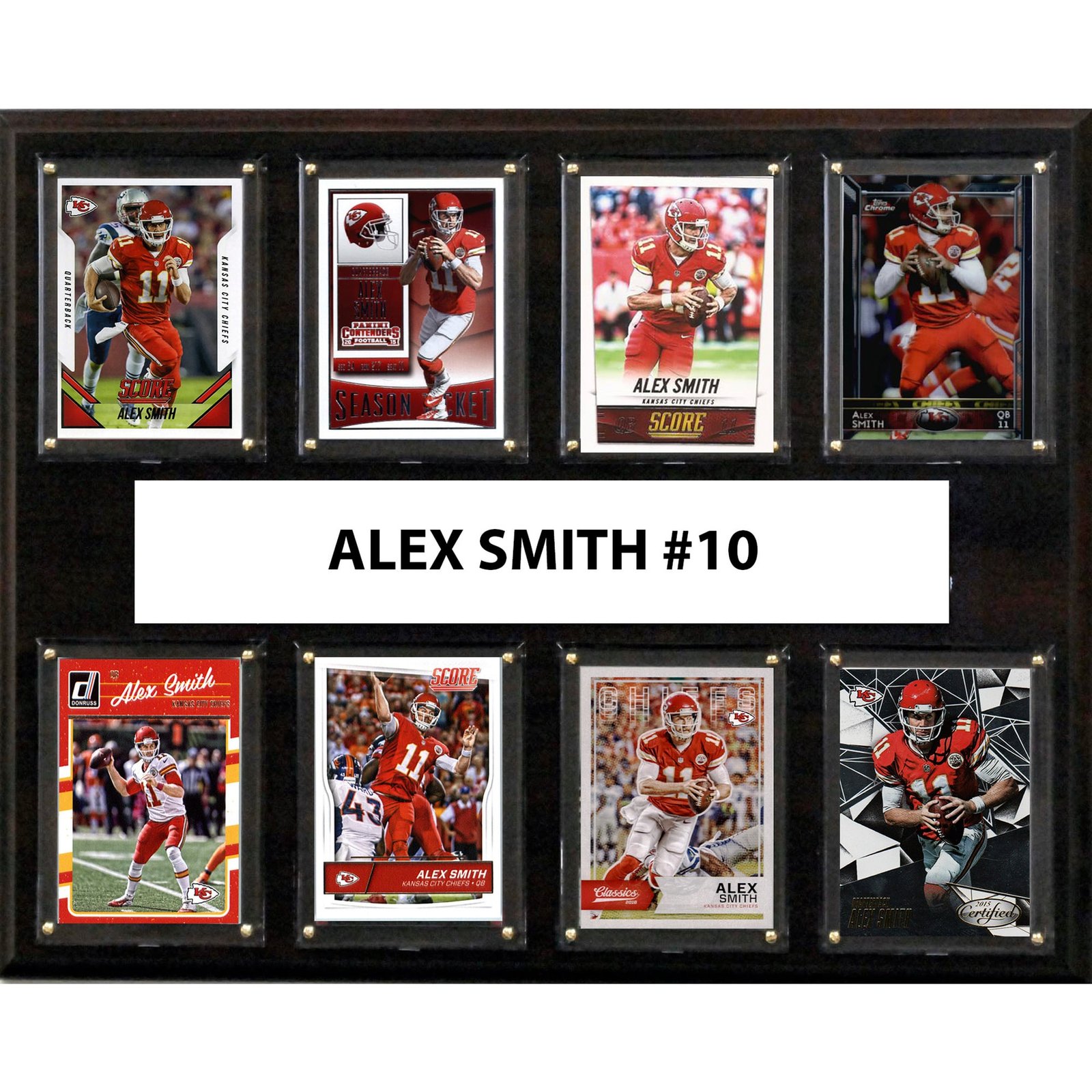 Alex Smith Kansas City Chiefs 12” x 15” Plaque Alex Smith Kansas City Chiefs 12” x 15” Plaque