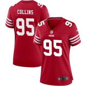 Alfred Collins Women’s Nike Scarlet San Francisco 49ers Game Custom Jersey Alfred Collins Women’s Nike Scarlet San Francisco 49ers Game Custom Jersey