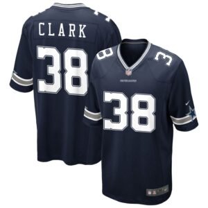 Alijah Clark Men’s Nike Navy Dallas Cowboys Custom Game Jersey
