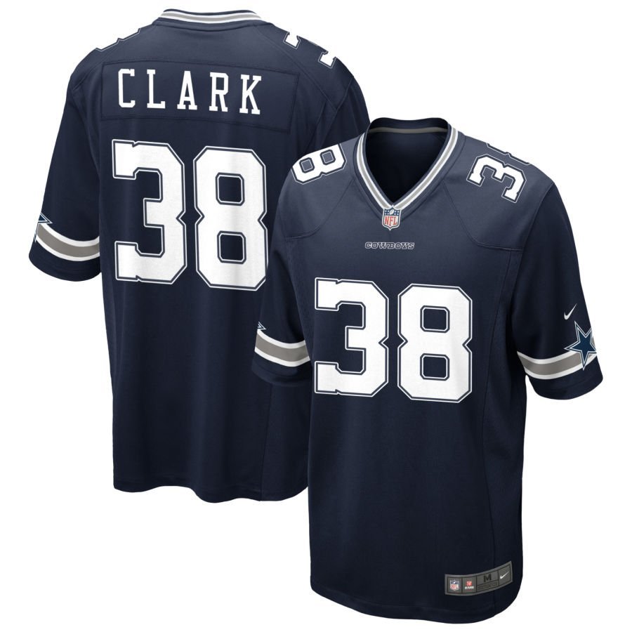 Alijah Clark Men’s Nike Navy Dallas Cowboys Custom Game Jersey Alijah Clark Men’s Nike Navy Dallas Cowboys Custom Game Jersey
