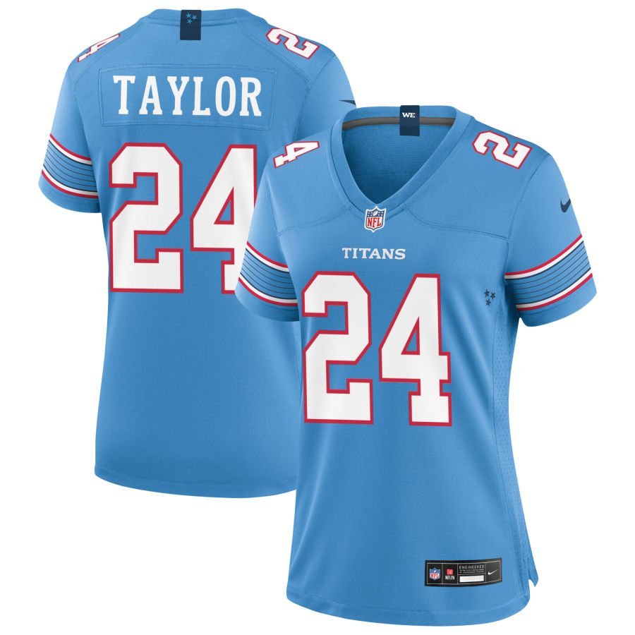 Alontae Taylor Women’s Nike Light Blue Tennessee Titans Game Custom Jersey Alontae Taylor Women’s Nike Light Blue Tennessee Titans Game Custom Jersey