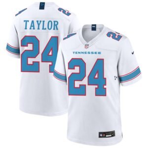 Alontae Taylor Youth Nike White Tennessee Titans Game Custom Jersey Alontae Taylor Youth Nike White Tennessee Titans Game Custom Jersey