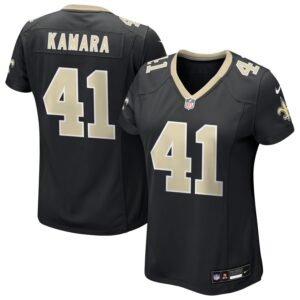 Alvin Kamara Women’s Nike Black New Orleans Saints Custom Game Jersey