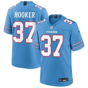 Amani Hooker Men’s Nike Light Blue Tennessee Titans Game Custom Jersey Amani Hooker Men’s Nike Light Blue Tennessee Titans Game Custom Jersey