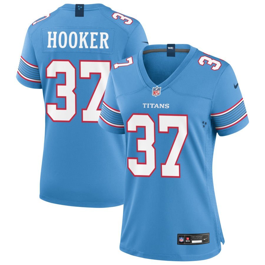 Amani Hooker Women’s Nike Light Blue Tennessee Titans Game Custom Jersey Amani Hooker Women’s Nike Light Blue Tennessee Titans Game Custom Jersey