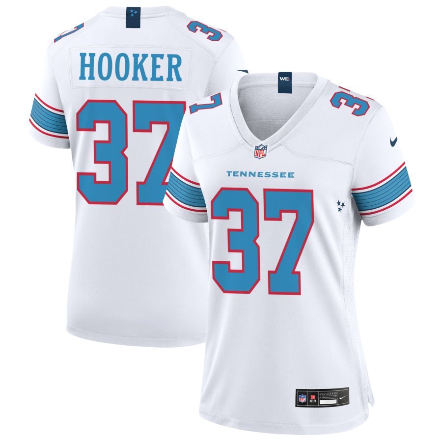 Amani Hooker Women’s Nike White Tennessee Titans Game Custom Jersey Amani Hooker Women’s Nike White Tennessee Titans Game Custom Jersey