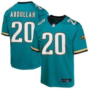 Ameer Abdullah Youth Nike Teal Jacksonville Jaguars Prowler Throwback Custom Game Jersey Ameer Abdullah Youth Nike Teal Jacksonville Jaguars Prowler Throwback Custom Game Jersey