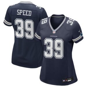 Ameer Speed Women’s Nike Navy Dallas Cowboys Custom Game Jersey