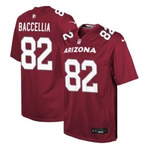 Andre Baccellia Youth Nike Cardinal Arizona Cardinals Custom Game Jersey