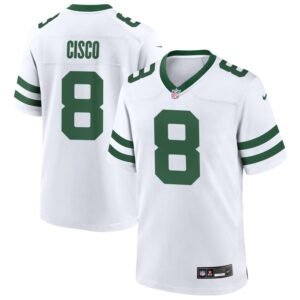 Andre Cisco Men’s Nike Legacy White New York Jets Custom Game Jersey Andre Cisco Men’s Nike Legacy White New York Jets Custom Game Jersey