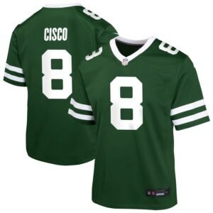 Andre Cisco Youth Nike Legacy Green New York Jets Custom Game Jersey Andre Cisco Youth Nike Legacy Green New York Jets Custom Game Jersey