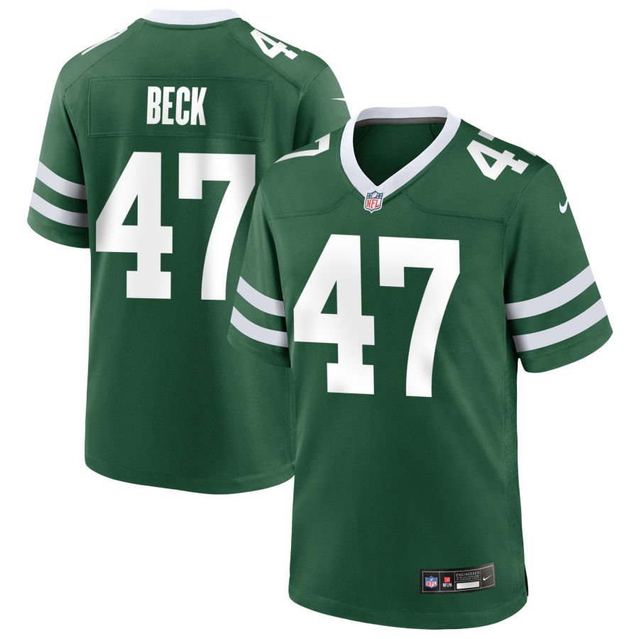 Andrew Beck Men’s Nike Legacy Green New York Jets Custom Game Jersey Andrew Beck Men’s Nike Legacy Green New York Jets Custom Game Jersey