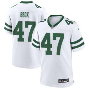Andrew Beck Men’s Nike Legacy White New York Jets Custom Game Jersey Andrew Beck Men’s Nike Legacy White New York Jets Custom Game Jersey
