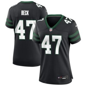 Andrew Beck Women’s Nike Legacy Black New York Jets Alternate Custom Game Jersey Andrew Beck Women’s Nike Legacy Black New York Jets Alternate Custom Game Jersey