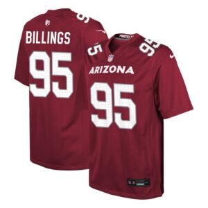 Andrew Billings Youth Nike Cardinal Arizona Cardinals Custom Game Jersey