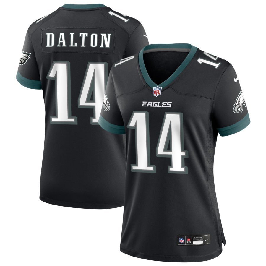 Andy Dalton Women’s Nike Black Philadelphia Eagles Alternate Custom Game Jersey Andy Dalton Women’s Nike Black Philadelphia Eagles Alternate Custom Game Jersey