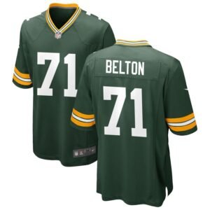 Anthony Belton Men’s Nike Green Green Bay Packers Custom Game Jersey