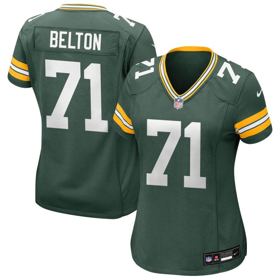 Anthony Belton Women’s Nike Green Green Bay Packers Custom Game Jersey Anthony Belton Women’s Nike Green Green Bay Packers Custom Game Jersey