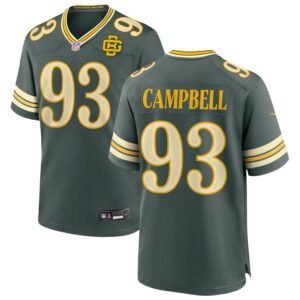 Anthony Campbell Men’s Nike Green Green Bay Packers 2026 Rivalries Collection Game Custom Jersey