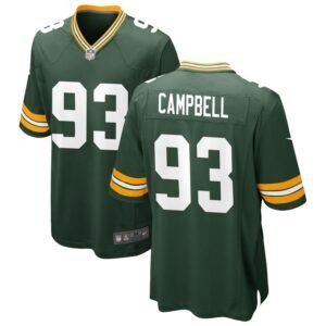 Anthony Campbell Men’s Nike Green Green Bay Packers Custom Game Jersey
