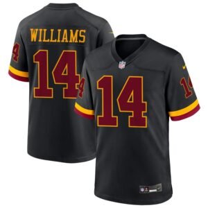 Antonio Williams Men’s Nike Black Washington Commanders Hail Raiser Alternate Custom Game Jersey Antonio Williams Men’s Nike Black Washington Commanders Hail Raiser Alternate Custom Game Jersey