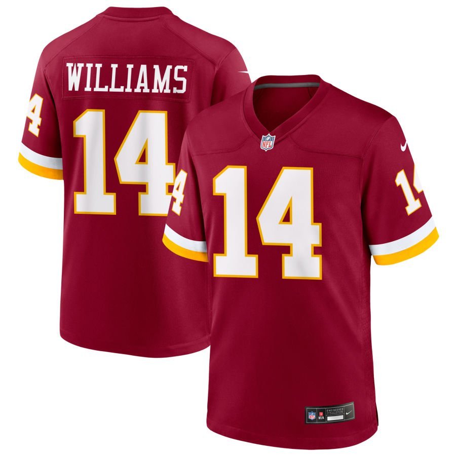 Antonio Williams Youth Nike Burgundy Washington Commanders Custom Game Jersey
