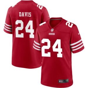 Ashtyn Davis Men’s Nike Scarlet San Francisco 49ers Custom Jersey Ashtyn Davis Men’s Nike Scarlet San Francisco 49ers Custom Jersey