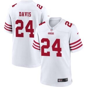 Ashtyn Davis Men’s Nike White San Francisco 49ers Game Custom Player Jersey Ashtyn Davis Men’s Nike White San Francisco 49ers Game Custom Player Jersey