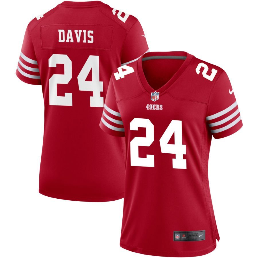 Ashtyn Davis Women’s Nike Scarlet San Francisco 49ers Game Custom Jersey Ashtyn Davis Women’s Nike Scarlet San Francisco 49ers Game Custom Jersey