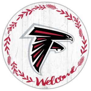 Atlanta Falcons 12″ Welcome Circle Sign
