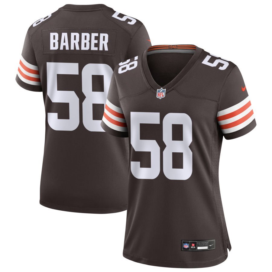 Austin Barber Women’s Nike Cleveland Browns Brown Custom Game Jersey Austin Barber Women’s Nike Cleveland Browns Brown Custom Game Jersey