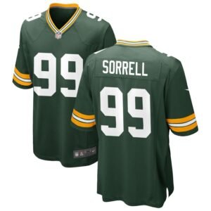 Barryn Sorrell Men’s Nike Green Green Bay Packers Custom Game Jersey Barryn Sorrell Men’s Nike Green Green Bay Packers Custom Game Jersey