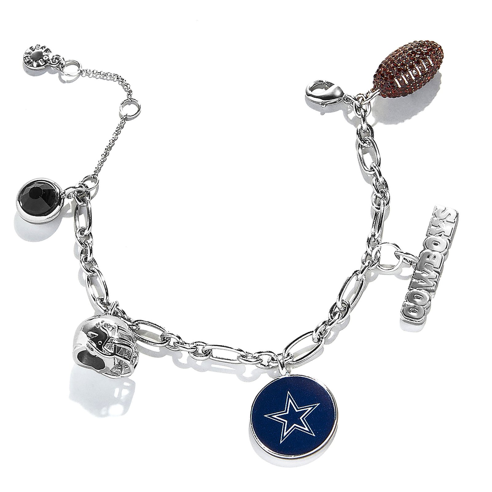 BaubleBar Dallas Cowboys Charm Bracelet BaubleBar Dallas Cowboys Charm Bracelet