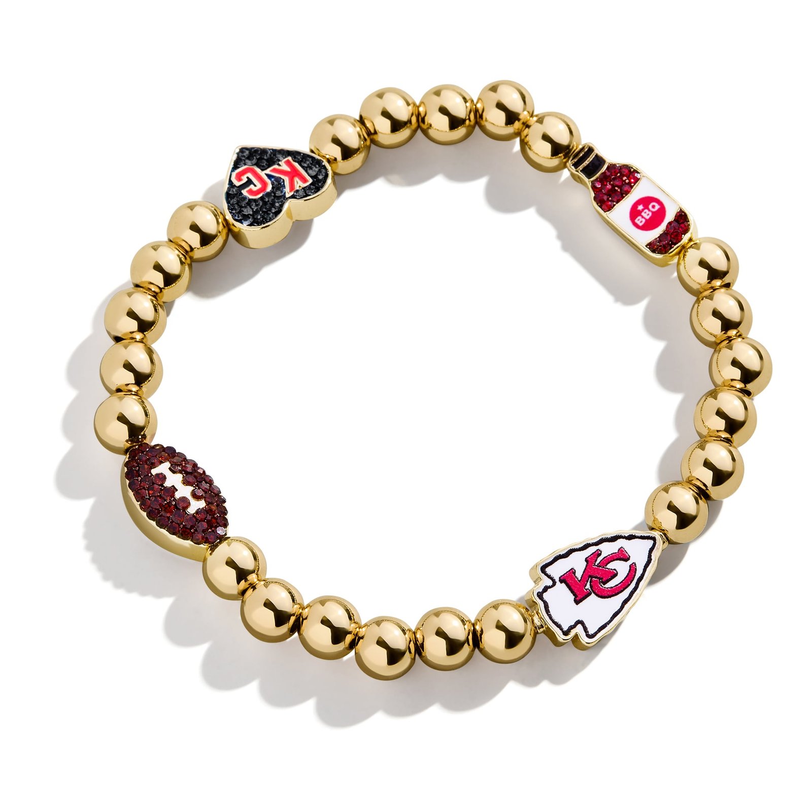 BaubleBar Kansas City Chiefs Pisa Bracelet BaubleBar Kansas City Chiefs Pisa Bracelet