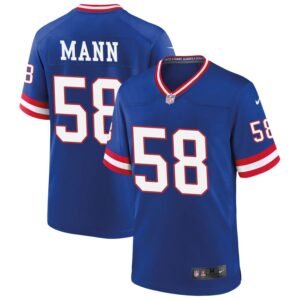Ben Mann Men’s Nike Royal New York Giants Classic Custom Game Jersey Ben Mann Men’s Nike Royal New York Giants Classic Custom Game Jersey