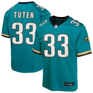 Bhayshul Tuten Youth Nike Teal Jacksonville Jaguars Prowler Throwback Custom Game Jersey Bhayshul Tuten Youth Nike Teal Jacksonville Jaguars Prowler Throwback Custom Game Jersey
