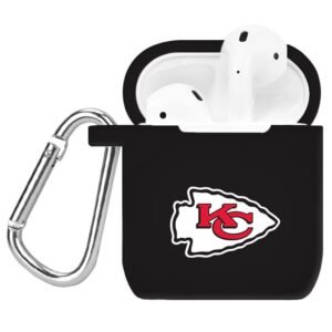 Black Kansas City Chiefs AirPods Case Cover Black Kansas City Chiefs AirPods Case Cover
