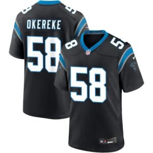 Bobby Okereke Men’s Nike Black Carolina Panthers Custom Game Jersey Bobby Okereke Men’s Nike Black Carolina Panthers Custom Game Jersey