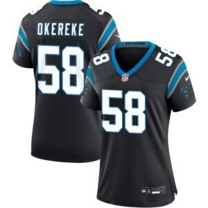 Bobby Okereke Women’s Nike Black Carolina Panthers Custom Game Jersey Bobby Okereke Women’s Nike Black Carolina Panthers Custom Game Jersey