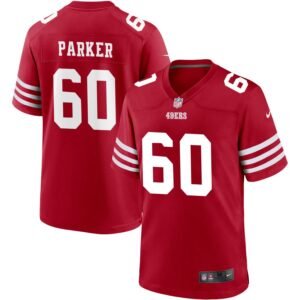 Brandon Parker Youth Nike Scarlet San Francisco 49ers Game Custom Jersey Brandon Parker Youth Nike Scarlet San Francisco 49ers Game Custom Jersey