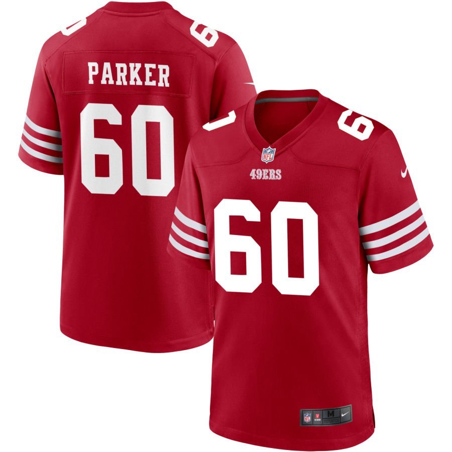 Brandon Parker Youth Nike Scarlet San Francisco 49ers Game Custom Jersey Brandon Parker Youth Nike Scarlet San Francisco 49ers Game Custom Jersey