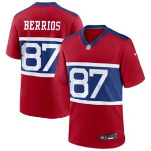 Braxton Berrios Men’s Nike Century Red New York Giants Alternate Game Custom Jersey Braxton Berrios Men’s Nike Century Red New York Giants Alternate Game Custom Jersey